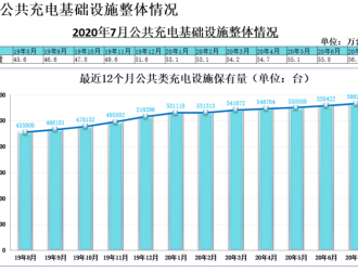 2020年7月全国电动汽车充换电基础设施运行情况