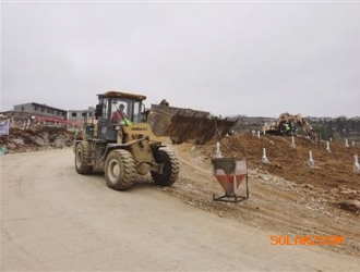 贵州钟山区海发农业光伏电站项目建设见闻